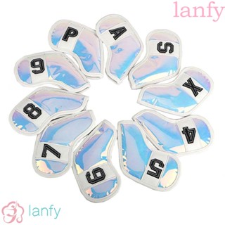 Lanfy ปลอกคลุมหัวไม้กอล์ฟ ป้องกันหัวไม้กอล์ฟ แบบเลเซอร์ ทนทาน