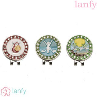 Lanfy คลิปหนีบหมวกกอล์ฟ โลหะ 25 ซม. อุปกรณ์เสริม สําหรับฝึกตีกอล์ฟ