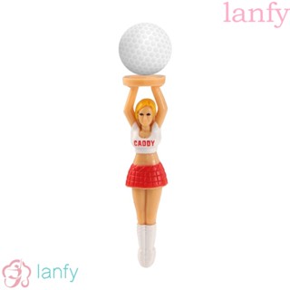 Lanfy ที่ตั้งลูกกอล์ฟ อุปกรณ์เสริม สําหรับฝึกตีกอล์ฟ