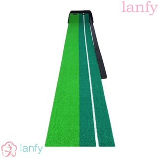 Lanfy เสื่อฝึกวงสวิงกอล์ฟ อเนกประสงค์ สําหรับฝึกตีกอล์ฟ