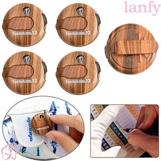 Lanfy เครื่องนับจังหวะกอล์ฟ แบบพกพา พร้อมคลิปหนีบ รีเซ็ตง่าย