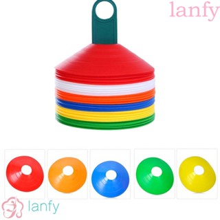 Lanfy แผ่นสปีดรักบี้ สําหรับทําเครื่องหมายอวกาศ ฟุตบอล 10 ชิ้น