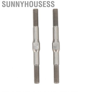 Sunnyhousess 2Pcs RC Steel Turnbuckle Wear Resistant Pull Rod For 1/10 Ca