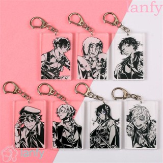 พวงกุญแจ จี้อะคริลิค รูปการ์ตูน Bungo Stray Dogs เครื่องประดับ สําหรับเก็บสะสมกระเป๋า