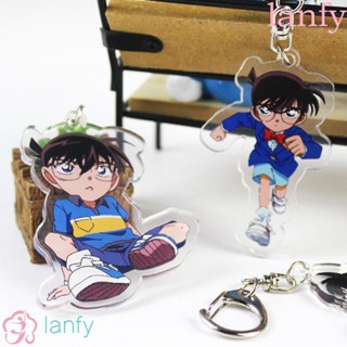 Lanfy พวงกุญแจ จี้การ์ตูนโคนัน ขนาดเล็ก สไตล์ญี่ปุ่น สําหรับเด็ก