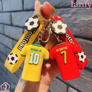 เสื้อกีฬาฟุตบอล LANFY จี้พวงกุญแจ เหมาะกับของขวัญ แบบสร้างสรรค์ สําหรับผู้ชาย และผู้หญิง