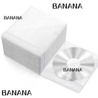 Banana1 แผ่น CD พลาสติก สองด้าน น้ําหนักเบา สีขาว 200 ชิ้น