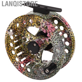 Lanqistore 7/8 Fish Skin Pattern Pre-Loaded Fly Fishing Reel with Line  Backing Leader