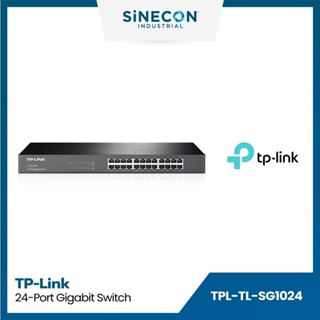 มีบริการส่งด่วนภายในวัน - TP-Link รุ่น TL-SG1024 24-Port Gigabit Rackmount Switch By Sinecon