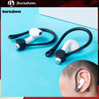 Bur_ ตะขอเกี่ยวหูฟัง ซิลิโคน อุปกรณ์เสริม สําหรับ Air-pods 1/2 1 คู่