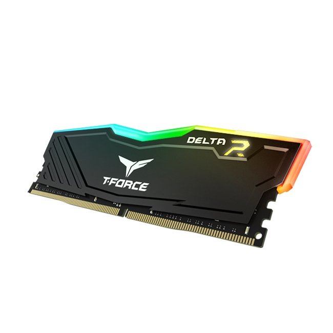 DDR4 8gb 3600Mhz TeamGroup T-Force Delta RGB BLACK