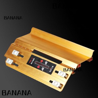 Banana1 อุปกรณ์ลบคมกระเบื้อง อะลูมิเนียมอัลลอย ทรงสี่เหลี่ยม สีเงิน สีทอง|ไกด์นําตัดหิน