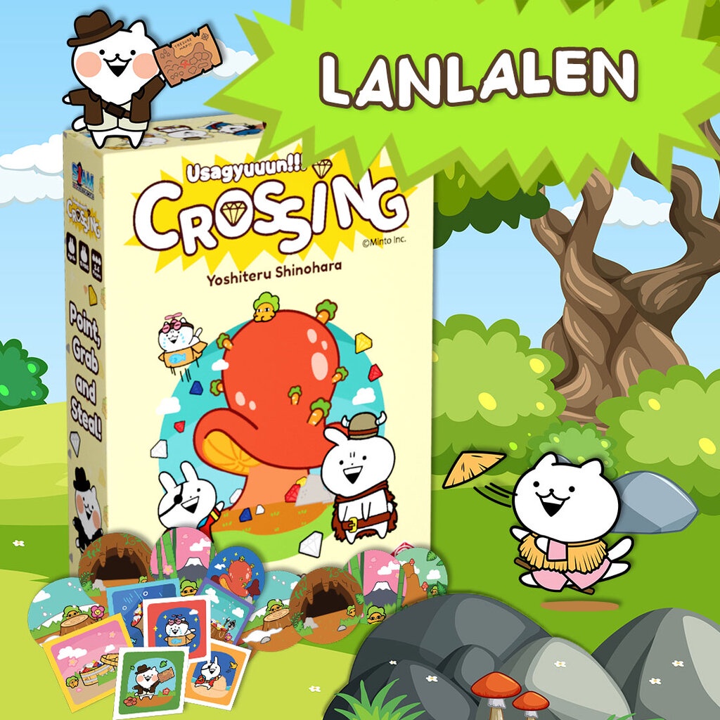 Crossing: Usagyuuun [TH] บอร์ดเกมแท้ คู่มือภาษาไทย