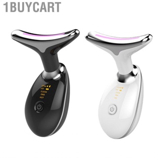 1buycart Face Neck Skin Beauty Device  Lifting  Colorful Lighting Prevent Aging for Daily Use