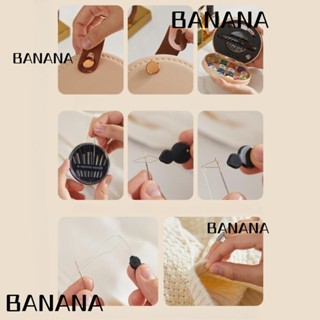 Banana1 ชุดด้ายเย็บผ้า ขนาดเล็ก สีเขียว DIY สําหรับผู้เริ่มต้น