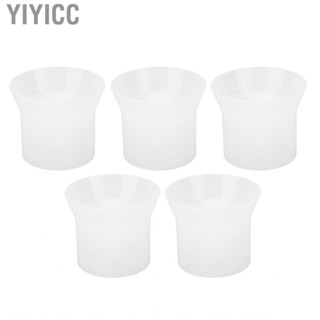 Yiyicc Refill Funnel Bottle Filling  Transfer White Round Wide Mouth Lotion for Containers