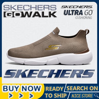 [penghantaran Ekspres]] Skechers_go-walk6 รองเท้าผ้าใบลําลอง น้ําหนักเบา ใส่สบาย ระบายอากาศ เหมาะกับการวิ่ง เล่นกีฬา สําหรับผู้ชาย