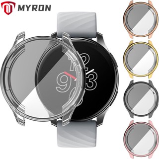 Myron เคสนาฬิกาข้อมือ กรอบป้องกันหน้าจอ อุปกรณ์เสริม สําหรับ Oneplus Watch