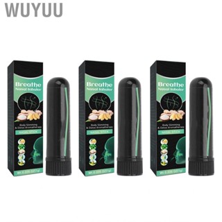 Wuyuu Nasal Stick  Congestion Inhaler For Energy Boost