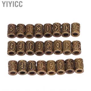 Yiyicc Dreadlocks Tube Beads Vintage Hair Braids Flexible Fashion Long Lasting Varieties Pattern for Rapper Wedding