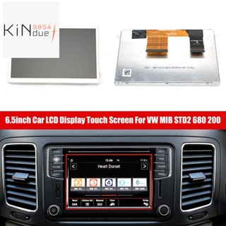 หน้าจอสัมผัส LCD 6.5 นิ้ว สําหรับวิทยุ VW MIB STD2 680 200 TDO-WVGA0633F00039 TDO-WVGA0633F00045