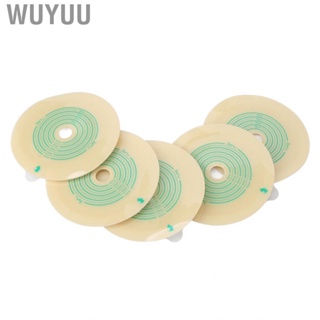 Wuyuu Colostomy Bag Barrier Rings  Self Adhesive Hydrocolloid Ostomy Firm Sticking for Excreta Collection