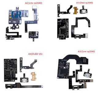 ใหม่ หน่วยความจําแฟลช อัพเกรด แบบเปลี่ยน สําหรับเกมคอนโซล NS OLED Lite Core OLED V6 Core Chip Rp2040 1 ชุด