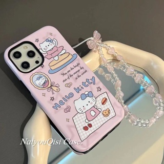 เคสโทรศัพท์มือถือ กันตก ป้องกัน ลายเฮลโลคิตตี้ สไตล์ญี่ปุ่น เกาหลี สําหรับ Apple Iphone 14promax 13 11 14pro 13pro 14