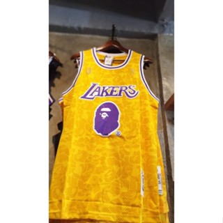 เสื้อกีฬาบาสเก็ตบอล NBA สําหรับผู้ชาย #Bryant ลอสแองเจลิส #Lakers เสื้อกีฬาบาสเก็ตบอล สีเหลือง สีม่วง สีดํา