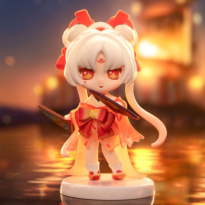 Popmart Onmyoji Classic God Series Mystery Box Toys Action Figure Doll Blind Box Kawaii Model Surpri