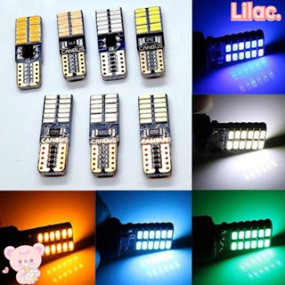 Lilac ไฟแสดงสถานะ LED กว้าง T10 4014 12V สําหรับอ่านหนังสือ PCB LED รถจักรยานยนต์