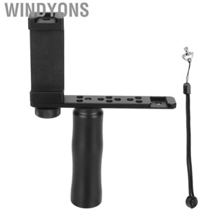 Windyons Smartphone Video  Grip Aluminum Alloy Phone Rig With Cold Shoe