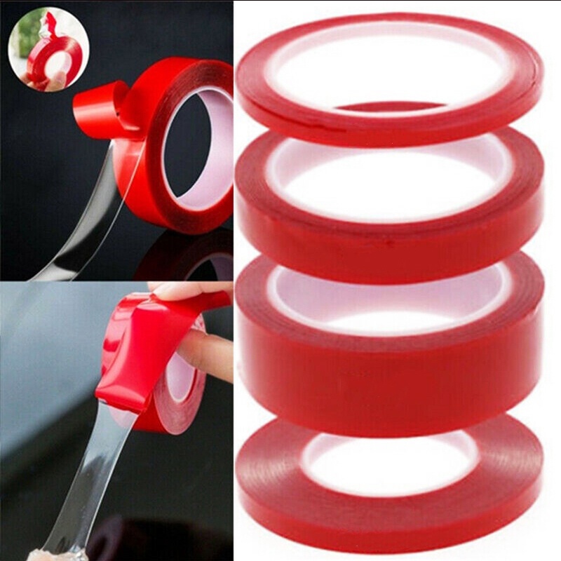 3m VHB เคลียร์เจลาติน ใส สองด้าน กาววิเศษ เทป ไม่มีรอยต่อ กันน้ํา รถมอเตอร์ไซด์ 1 ชิ้น