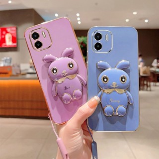 [พร้อมส่ง] เคสโทรศัพท์มือถือ ซิลิโคน กันกระแทก ลายน่ารัก 3D พร้อมขาตั้ง สําหรับ Xiaomi Redmi A2 A1 5 Plus 9T 7 8 9C 8A