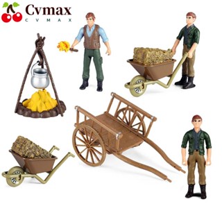 Cvmax โมเดลคนขับ พลาสติก หลากสี สําหรับตกแต่งบ้าน