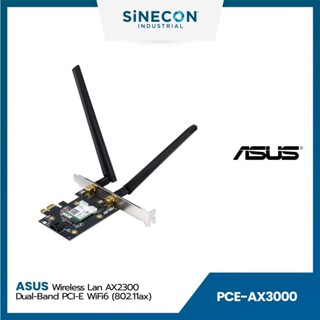 ASUS Wireless PCIe Adapter PCE-AX3000 Dual band Gigabit WI-FI 6 Bluetooth 5.0 Warranty 3 Year