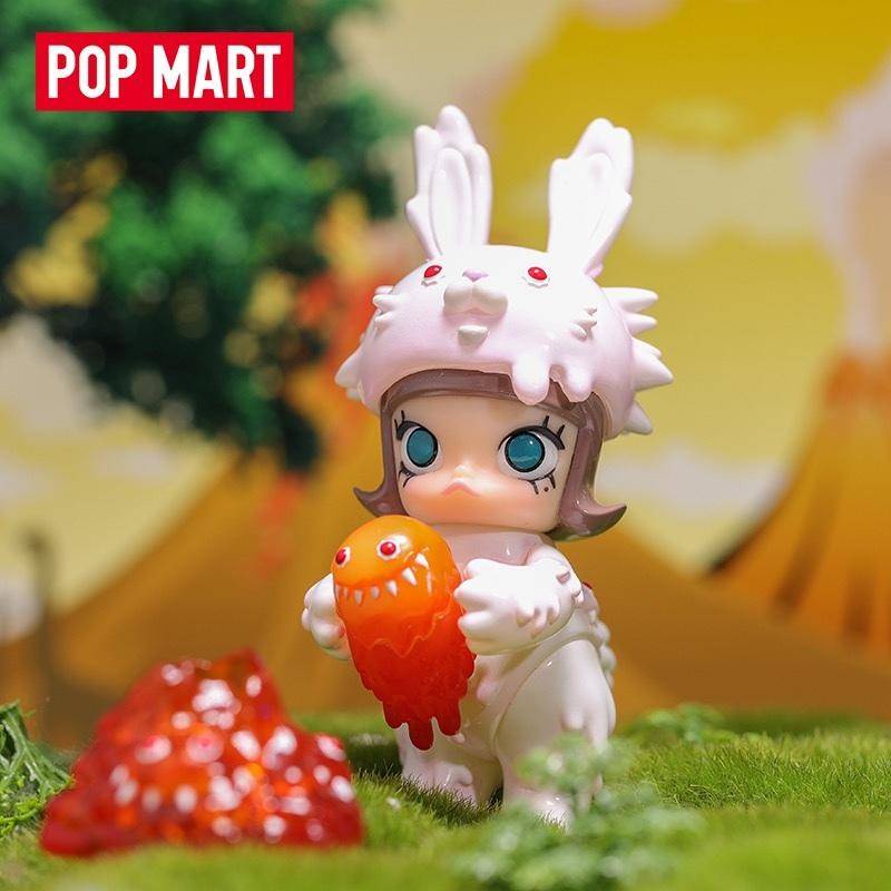 พร้อมส่ง ของเล่นตุ๊กตาฟิกเกอร์ Molly Okubo Erosion Series POP MART Mystery Box ของขวัญวันเกิด 24 ชั่วโมง