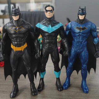 โมเดลตุ๊กตา Justice League Batman Flash Superman Heads ขยับได้ สําหรับตกแต่ง