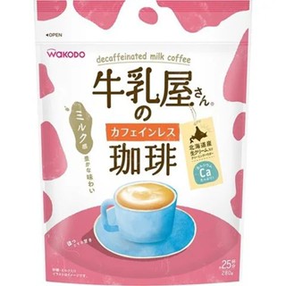 Wakodo decaffeinated milk coffee 280 g กาแฟนมชนิดไม่มีคาเฟอีน