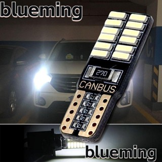 Blueming2 ไฟอ่านหนังสือ LED T10 4014 PCB 12V สีขาว สําหรับรถยนต์