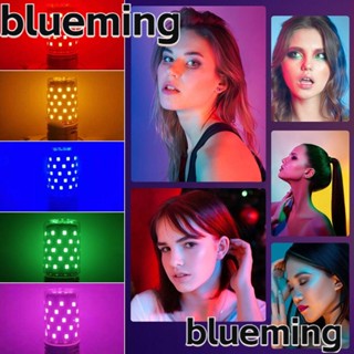 Blueming2 หลอดไฟ Led อลูมิเนียม หลากสีสัน 85-265V E14 E27 สําหรับตกแต่งบ้าน