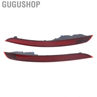 Gugushop Rear Bumper Light Red Housing Indicator Reflector Replacement For Porsche Cayenne PO536 2018 to 2023 Car Accessories