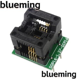 Blueming2 ซ็อกเก็ตโปรแกรมเมอร์ IC SOP8 Attiny85 DIP8 SOP8 เป็น DIP8 สีดํา 2 ชิ้น