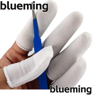 Blueming2 ปลอกสวมนิ้ว ผ้าฝ้าย กันลื่น ระบายอากาศ กันสึกหรอ แบบใช้แล้วทิ้ง 10 ชิ้น ต่อล็อต