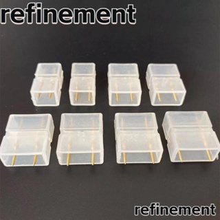 Refinement ตัวเชื่อมต่อสายไฟ LED ทองแดง 2 Pin 3Pin 6 มม. 7 มม. 8 มม. 9 มม. 10 มม. ทนทาน