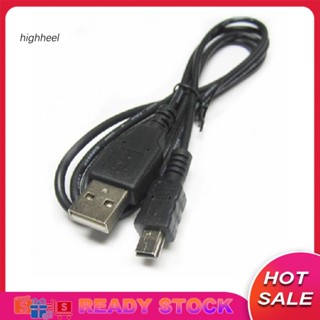 [พร้อมส่ง] สายเคเบิลข้อมูล USB20 เป็น Mini USB ความเร็วสูง 5 Pin สําหรับกล้อง MP3 MP4 1 ชิ้น