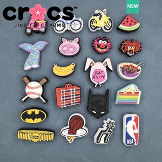 Jibbitz crocs หัวเข็มขัด รูปการ์ตูนดอกไม้น่ารัก อุปกรณ์เสริม สําหรับตกแต่งรองเท้า crocs DIY 2023