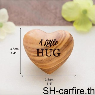 ของเล่นไม้ Token A Little Hug You I I Wooden Token Miss Heart ของขวัญสําหรับคนที่คุณรัก