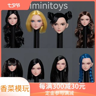 Iminitoys M013 พร้อมส่ง ประติมากรรมหัวทหาร 1/6 สีขาว สําหรับผู้หญิง