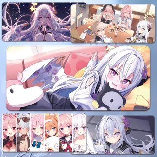 Blue Archive High definition mouse pad Anime game peripheral Shirasu Azusa computer table mat Oversized Keyboard pad custom แผ่นรองเมาส์แบบจัดเก็บข้อมูลความละเอียดสูงอะนิเมะเกมต่ออยู่กับอุปกรณ์คอมพิวเตอร์ชิราสุอาซูสะแผ่นรองคีย์บอร์ดขนาดใหญ่ ที่กำหนดเอง